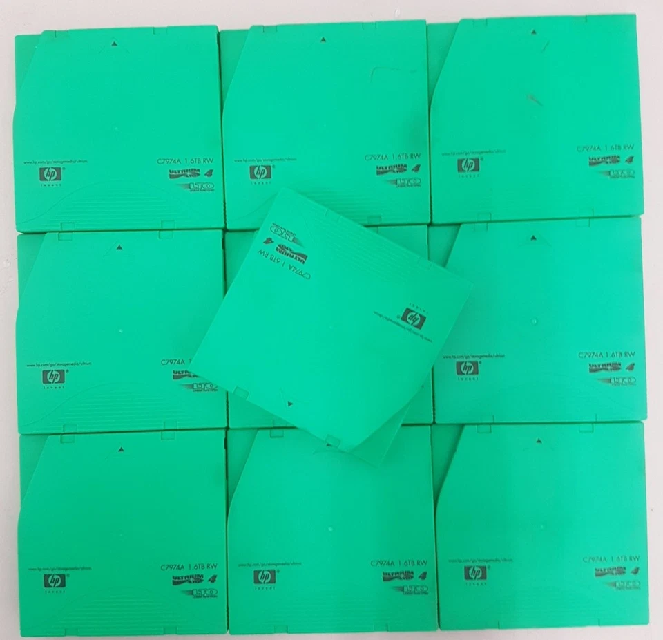 10 x HP Ultrum LTO 4 C7974A 1.6TB RW - Bild 1 von 1