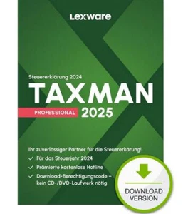 TAXMAN 2025 professional (für das Steuerjahr 2024) 1 PC, Download - Bild 1 von 1