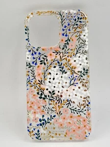 FUNDA Kate Spade New York Apple iPHONE 14 Pro Max Mag Seguro Transparente Floral Imitación Gemas - Imagen 1 de 12