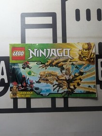 Lego Ninjago 70503 The Golden Dragon Instruction Manual Only! Spinjitzu