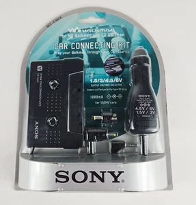 KIT CONEXIÓN COCHE SONY DCC-E34CP PARA MD/CD WALKMAN -NUEVO-SELLADO - Imagen 1 de 6