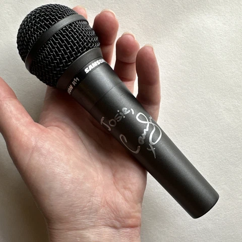 CARLY ROSE SONENCLAR AUTOGRAPH SIGNED SINGER X-FACTOR SUBURBIA microphone Cover