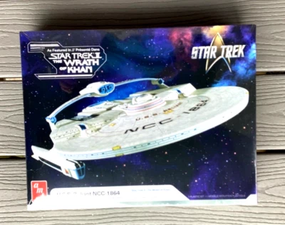 AMT 1/537 STAR TREK II THE WRATH OF KHAN USS RELIANT NCC-1864 MODEL KIT F/S 1457 - Image 1 of 4
