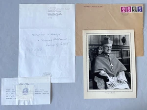 THOMAS HOLLAND († 1999) Bischof von Salford, Liverpool England signiert Konvolut - Bild 1 von 1