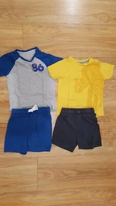Mothercare Baby Boy Summer Outfit - Size 12-18 Months - 2 Sets - Picture 1 of 2
