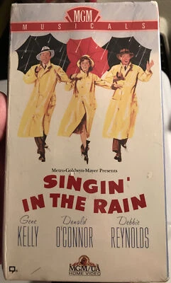 Singin in the Rain (VHS, 1992) MGM Musicals New Sealed Home Video Rare - Image 1 of 4
