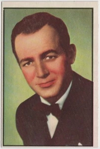 Mark Stevens 1953 BOWMAN Television and Radio Stars of NBC Trading Card #42 E4 - Picture 1 of 2