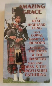 Vtg. Amazing Grace: A Real Highland Fling Cowal Games Pipes & Dancing VHS (1995) - Picture 1 of 4