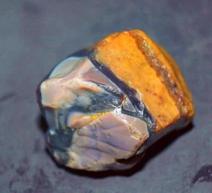 Certified GIE 75.00 Natural Ethiopian Black Opal Welo Fire Rough Loose Gemstone - Picture 1 of 5