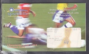 A 30 ) Alemania cuaderno de marca deportiva 2004 ESST Berlín - 100 años de la FIFA - Imagen 1 de 1