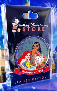 Disney Pin DEC - National Pet Day - ARIEL & MOANA LE 250 Princess - Bild 1 von 1