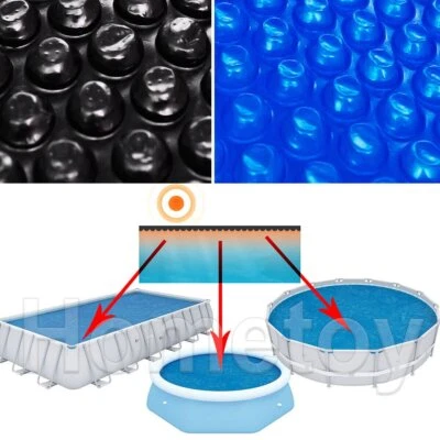 Solarfolie Solarplane Pool-Abdeckung Solarheizung Wärmeplane Poolheizung Plane - Bild 1 von 4