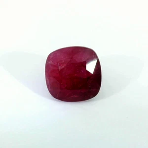 6.715QUILATES - PIEDRAS PRECIOSAS SUELTAS COJÍN ROJO INTENSO RUBÍ NATURAL CERTIFICADAS VER VIDEO - Imagen 1 de 4