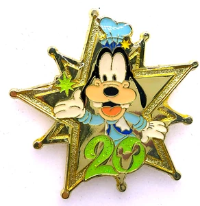 Pin Trading DISNEY - TOKIO DISNEY SEA - 20 Aniversario GOOFY Estrella Brillante - Imagen 1 de 2