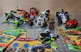 Lego Bulk parts Lot Multiple Sets Ninjago (no minifigs) 2263 9443 9448 9441 L3