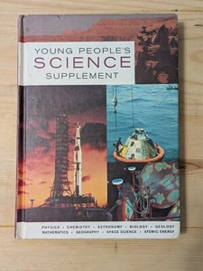 Young People's Science Supplement 1968 Text Book Physics Biology Hardcover - VG - Picture 1 of 4