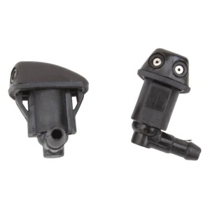 Universal Right Angle Push-On Windscreen Washer Nozzle 14mm Hole 5mm Hose Seal - Picture 1 of 6