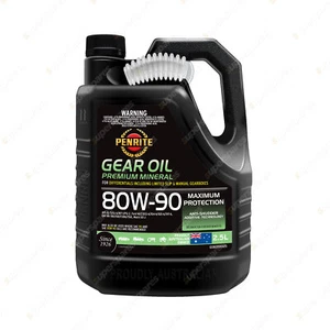 Penrite Premium Mineral GEAR OIL 80W-90 Gear Differential Oil GO80900025 2.5L - Picture 1 of 2
