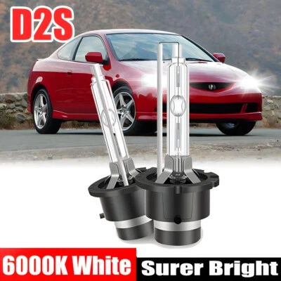 2x D2S Bulb FOR  Acura NSX RDX RL TL Type S TSX HID Xenon Headlight 6000K 50W - Image 1 of 4