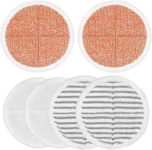 6 Pack Mop Pads Replacement Compatible with Bissell Spinwave Mops 2124 2039 2037 - Picture 1 of 10