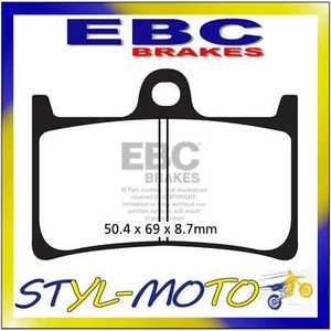 FA252HH PASTIGLIE SINTERIZZATE ANTERIORI EBC YAMAHA 600 FZ 6 S2 FAZER 2007-2009 - Foto 1 di 1