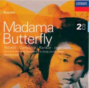 PUCCINI: MADAMA BUTTERFLY - Tebaldi, Campora, Rankin, Inghilleri (2CD Set, 1993) - Imagen 1 de 1