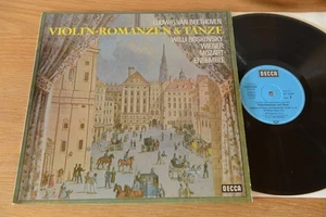 Beethoven Willi Boskovsky Wiener Mozart Ensemble Violin~Romanzen & Tänze  Decca - Imagen 1 de 6