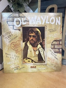 Waylon Jennings Ol' Waylon LP 1977 RCA APL1-2317 VG+/VG - Picture 1 of 4