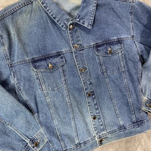 Neu Vintage Marboro Red Star Jeansjacke Herren L Jeansjacke Taschen - Bild 1 von 13