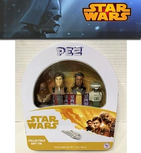 Solo: A Star Wars Story Pez Collector Tin - Han Solo, Chewbacca, Lando, L3-37 - Bild 1 von 3