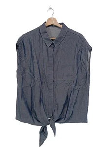 OPUS Camicia blusa Donna Camicetta a blusa Taglia IT 44 blu stile casual - Foto 1 di 6