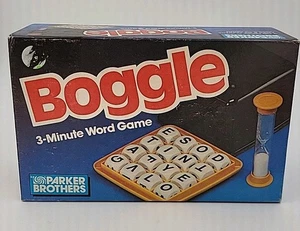 Vintage "Boggle" by Parker Brothers 3-Minute Word Game (1987) COMPLETE EXC COND - Picture 1 of 3