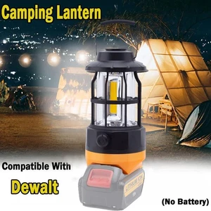 LED Lantern For Dewalt 18V/20V Li-ion Battery Hanging Work Lights for Camping ~ - Picture 1 of 9