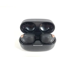 SONY WF-1000XM4 Écouteurs Bluetooth sans Fil Antibruit avec Étui - Noir - Photo 1 sur 8
