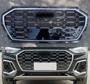 For Audi Q5 SQ5 RSQ5 Front bumper Henycomb Grill grille 2021 2022 - Picture 1 of 4