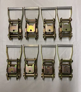 8-2" Standard Ratchets for Tie-Down Straps Flatbed Truck Tow Truck Trailer - Bild 1 von 4
