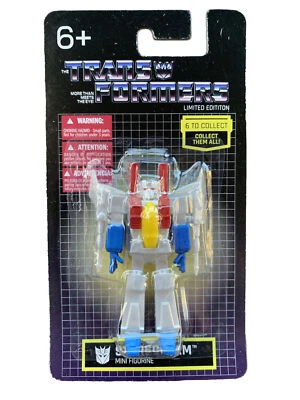 Mini Figürchen Transformers Starscream Ausgabe Begrenzte 6,5 CM Hasbro Sammler - Bild 1 von 2