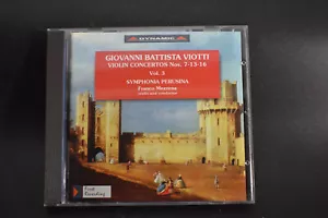 Viotti: Violin Concertos No 7-13-16 Vol. 3 (Dynamic Italy) Symphonia Perusina - Picture 1 of 3