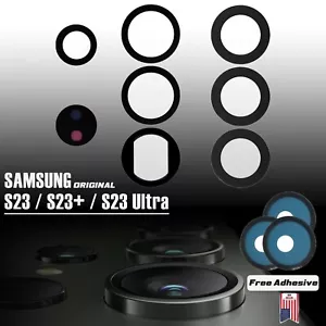 OEM Back Camera Lens Glass Replacement For Samsung Galaxy S23/S23+/S23 Ultra 5G - Picture 1 of 5