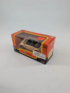 New Ray Volkswagen Beetle 1:43 Die Cast Convertible Yellow Car Toy - Picture 1 of 7