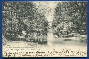 Bronx River Bronx Park New York ny old Postcard - Picture 1 of 2