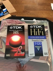Versiegelte neue TDK VHS T120 & T280 Videokassetten  - Bild 1 von 4