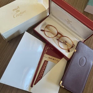 Auth. Neue Cartier 15L.T8100.176 Sonnenbrille - Gold - Bild 1 von 11