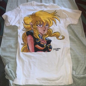 Vintage Graphic Anime T-Shirt Iczer-1 - 1991- Men’s Large - Picture 1 of 3
