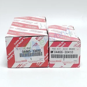 Original Toyota Rav4 Hybrid Bremsbeläge vorne & hinten OEM 04465-33490 & 04466-30410 - Bild 1 von 1