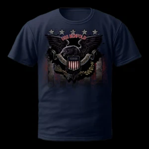 Camisa USS Benfold - Camisa Cuervo Azul Marino - Ropa de Veterano USN - Equipo de la Marina de los Estados Unidos - USN - Imagen 1 de 2