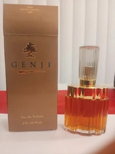 VINTAGE MARY KAY GENJI EAU DE TOILETTE PERFUME SPRAY 2 FL OZ W/ BOX (GOLD BOX) - Picture 1 of 6