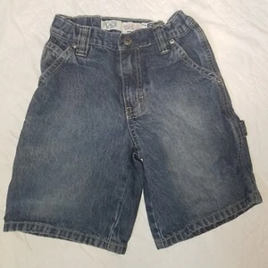 Boys Size 6 Knee Length Denim The Children's Place Blue Jean Adjustable Shorts - Picture 1 of 11