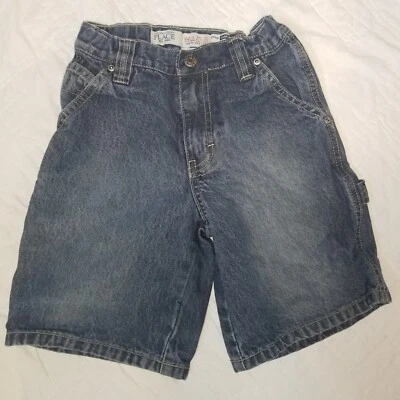 Boys Size 6 Knee Length Denim The Children's Place Blue Jean Adjustable Shorts - Image 1 of 4
