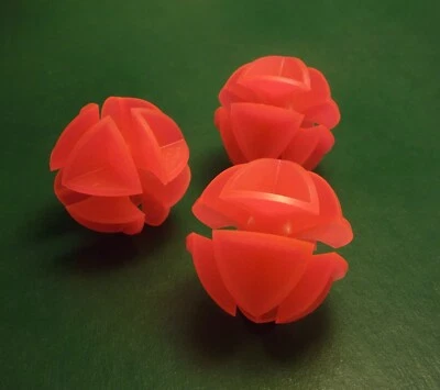 Tru-Shot Premium Practice Golf Balls 24 Pieces (Pink – Ultra High Visibility)